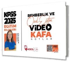 Hoca Kafası 2025 KPSS Eğitim Bilimleri Rehberlik ve Özel Eğitim Video Kafa Notlar - Gülhanım Helvacı Hoca Kafası Yayınları