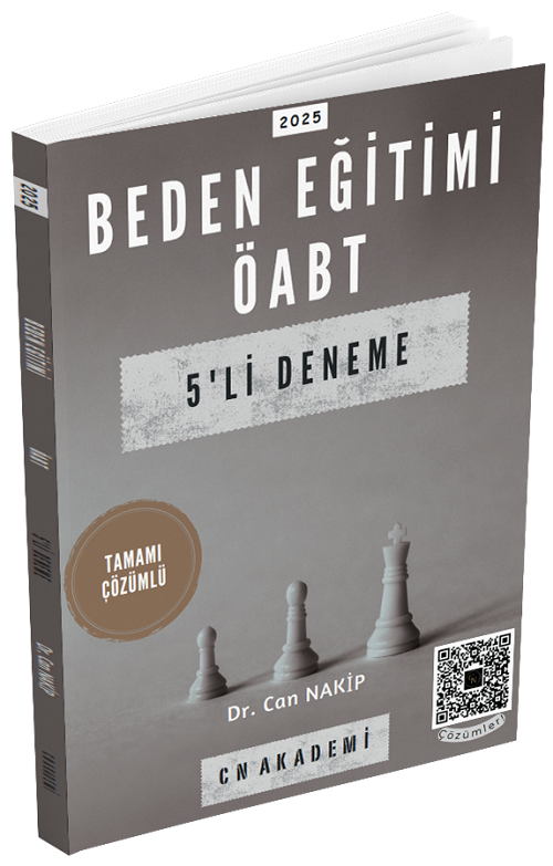 CN Akademi 2025 ÖABT Beden Eğitimi Öğretmenliği 5 Deneme Çözümlü - Can Nakip CN Akademi