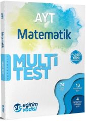 SÜPER FİYAT - Eğitim Vadisi YKS AYT Matematik Multi Test Soru Bankası Eğitim Vadisi Yayınları