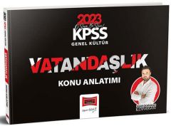 Yargı 2023 KPSS Vatandaşlık Konu Anlatımı - Kaan Doğukan Koparan Yargı Yayınları