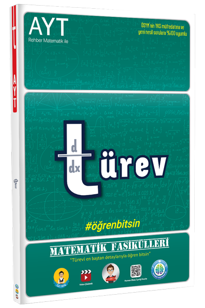 Tonguç YKS AYT Matematik Fasikülleri - Türev Tonguç Akademi