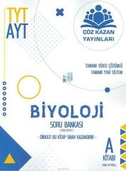 Çöz Kazan YKS TYT AYT Biyoloji Soru Bankası A Kitabı Çöz Kazan Yayınları