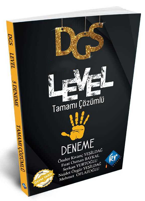 SÜPER FİYAT - KR Akademi DGS LEVEL 5 Deneme Çözümlü KR Akademi Yayınları