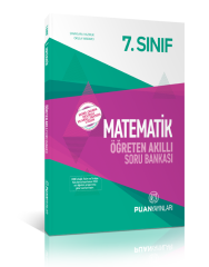 SÜPER FİYAT - Puan 7. Sınıf Matematik Öğreten Akıllı Soru Bankası Puan Yayınları