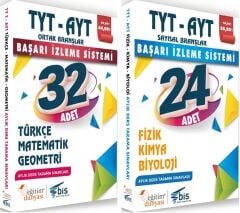 SÜPER FİYAT - Eğitim Dünyası YKS TYT AYT Sayısal 56 lı Tarama Sınavları 2 li Set Eğitim Dünyası Yayınları