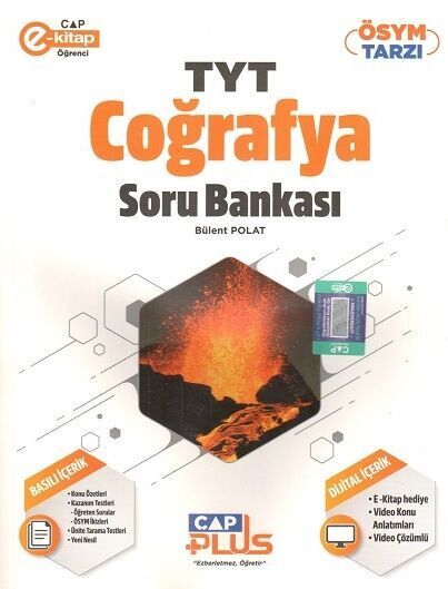 Çap Yayınları YKS TYT Coğrafya Plus Soru Bankası Çap Yayınları