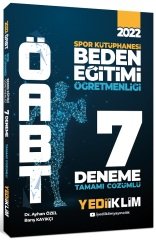 Yediiklim 2022 ÖABT Beden Eğitimi Öğretmenliği Spor Kütüphanesi 7 Deneme Çözümlü Yediiklim Yayınları