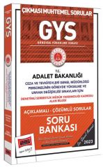 Yargı 2023 GYS Ceza ve Tevkifevleri Denetimli Serbestlik Müdür Yardımcılığı Soru Bankası Görevde Yükselme Yargı Yayınları