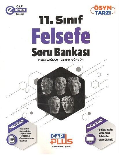 Çap Yayınları 11. Sınıf Felsefe Plus Soru Bankası Çap Yayınları