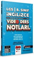 SÜPER FİYAT - Benim Hocam 8. Sınıf LGS İngilizce Video Ders Notları Benim Hocam Yayınları