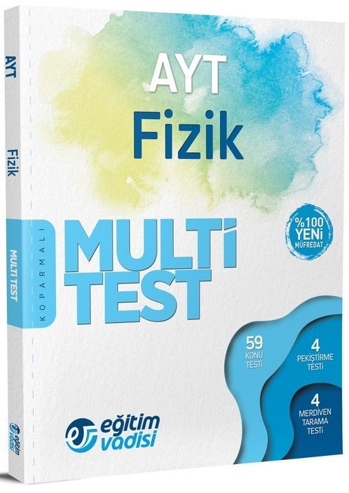 SÜPER FİYAT - Eğitim Vadisi YKS AYT Fizik Multi Test Soru Bankası Eğitim Vadisi Yayınları