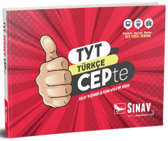 Sınav YKS TYT Türkçe Konu Anlatımlı Cep Kitabı Sınav Yayınları