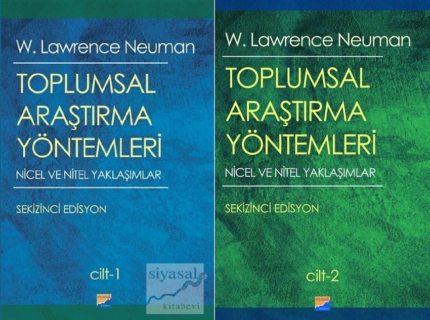 Siyasal Kitabevi Toplumsal Araştırma Yöntemleri 2 Cilt Takım - W. Lawrence Neuman Siyasal Kitabevi Yayınları