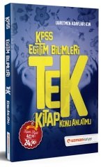 SÜPER FİYAT - Uzman Kariyer KPSS Eğitim Bilimleri Konu Anlatımlı Tek Kitap Uzman Kariyer Yayınları