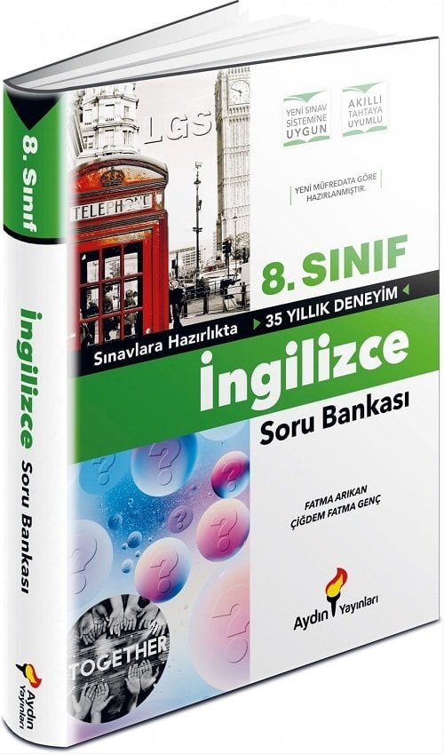 Aydın 8. Sınıf LGS İngilizce Soru Bankası Aydın Yayınları