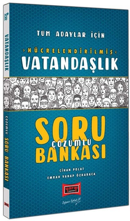 Yargı KPSS Hücrelendirilmiş Vatandaşlık Soru Bankası Çözümlü - Cihan Polat, Emrah Özkaraca Yargı Yayınları