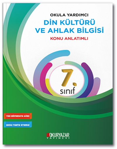 Okuryazar 7. Sınıf Din Kültürü ve Ahlak Bilgisi Konu Anlatımlı Okuryazar Yayınları