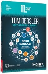 Sınav 11. Sınıf Eşit Ağırlık- Sözel Tüm Dersler Soru Bankası Sınav Yayınları