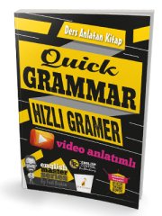 Pelikan Quick Grammar Hızlı Gramer Video Anlatımlı Ders Anlatan Kitap - Fuat Başkan Pelikan Yayınevi