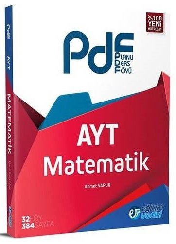 SÜPER FİYAT - Eğitim Vadisi YKS AYT Matematik PDF Planlı Ders Föyü Konu Anlatımlı Eğitim Vadisi Yayınları