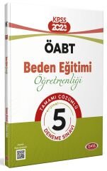 Data 2023 ÖABT Beden Eğitimi Öğretmenliği 5 Deneme Çözümlü Data Yayınları