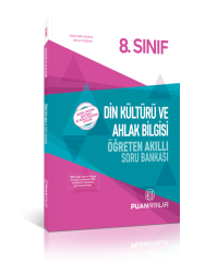 Puan 8. Sınıf Din Kültürü ve Ahlak Bilgisi Öğreten Akıllı Soru Bankası Puan Yayınları