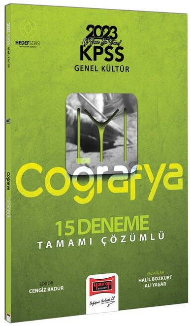 Yargı 2023 KPSS Coğrafya İYİ 15 Deneme Çözümlü Yargı Yayınları