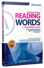 Akın Dil YDS YÖKDİL YKSDİL Reading Words Vocabulary in Context Akın Publishing