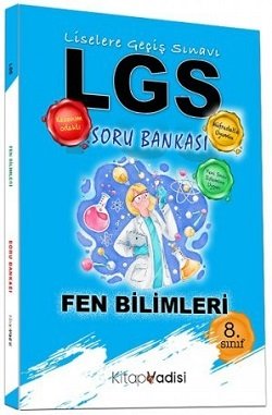 SÜPER FİYAT - Kitap Vadisi 8. Sınıf LGS Fen Bilimleri Soru Bankası Kitap Vadisi Yayınları