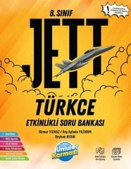 Ünlüler 8. Sınıf LGS Türkçe JETT Etkinlikli Soru Bankası Ünlüler Yayınları