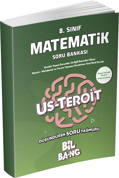 Ünlü 8. Sınıf Matematik Us Teroit Soru Bankası Ünlü Yayınları