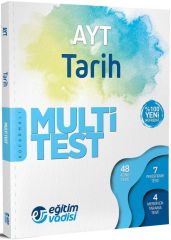 SÜPER FİYAT - Eğitim Vadisi YKS AYT Tarih Multi Test Soru Bankası Eğitim Vadisi Yayınları