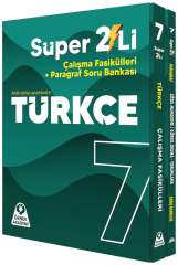 Örnek Akademi 7. Sınıf Türkçe Süper İkili Çalışma Fasikülleri Seti Örnek Akademi Yayınları