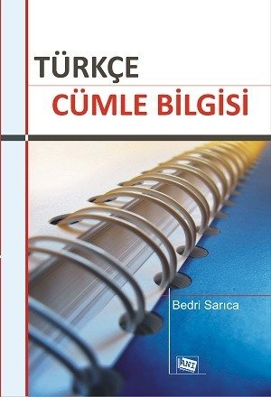 Anı Yayıncılık Türkçe Cümle Bilgisi - Bedri Sarıca Anı Yayıncılık