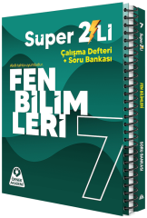 Örnek Akademi 7. Sınıf Fen Bilimleri Süper İkili Çalışma Fasikülleri Seti Örnek Akademi Yayınları