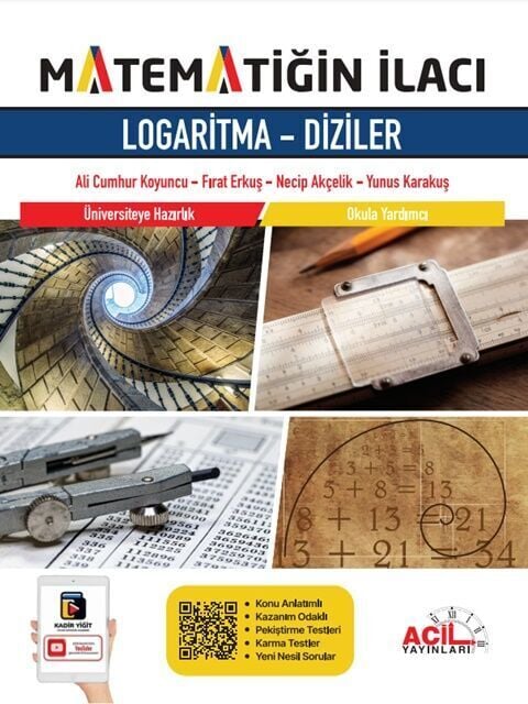 Acil YKS TYT Acil Matematik Logaritma Diziler Acil Yayınları