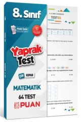 Puan 8. Sınıf Matematik 64 Çek Kopar Yaprak Test Puan Yayınları