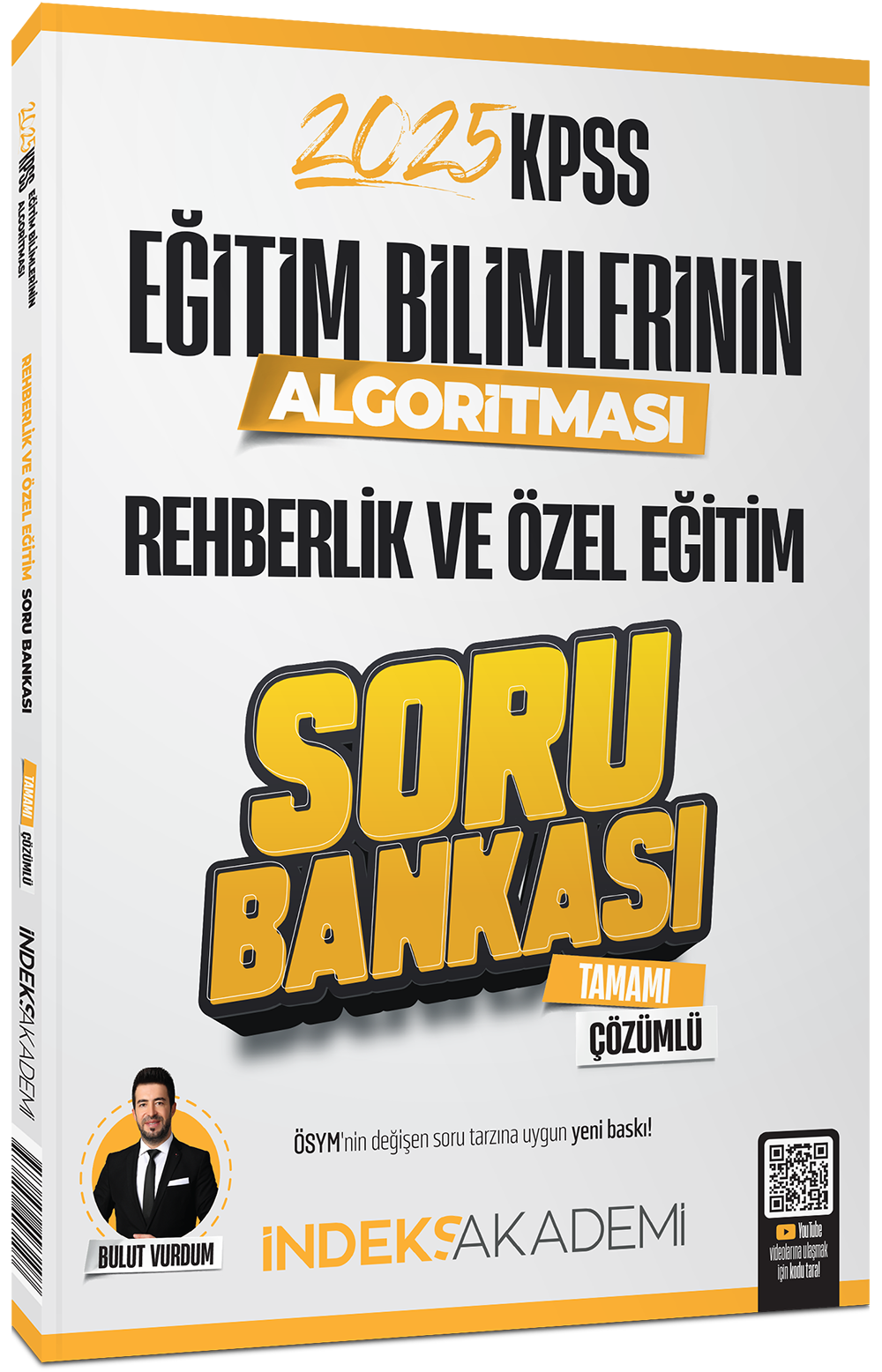 İndeks Akademi 2025 KPSS Eğitim Bilimlerinin Algoritması Rehberlik ve Özel Eğitim Soru Bankası Çözümlü - Bulut Vurdum İndeks Akademi Yayıncılık