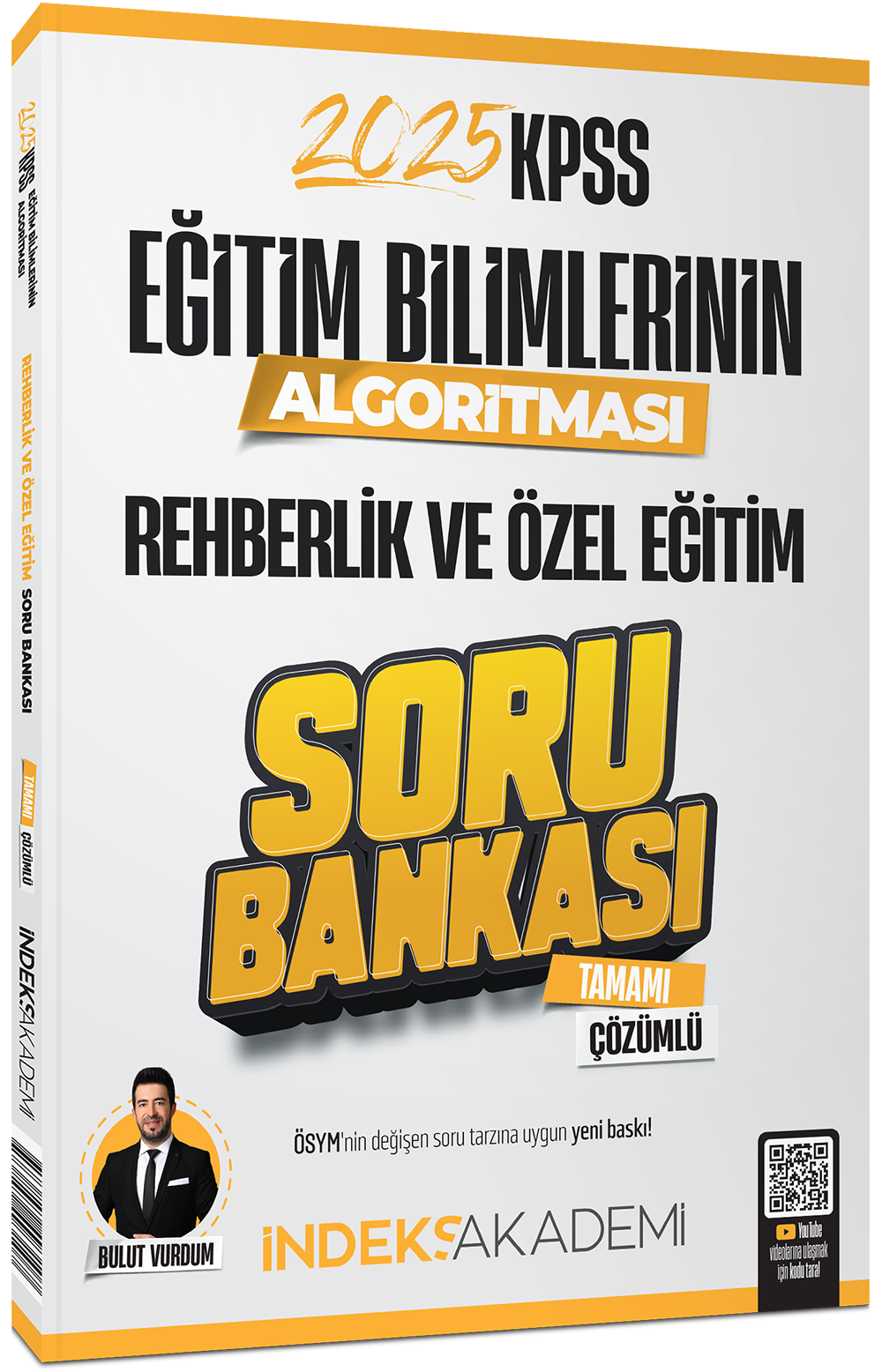 İndeks Akademi 2025 KPSS Eğitim Bilimlerinin Algoritması Rehberlik ve Özel Eğitim Soru Bankası Çözümlü - Bulut Vurdum İndeks Akademi Yayıncılık