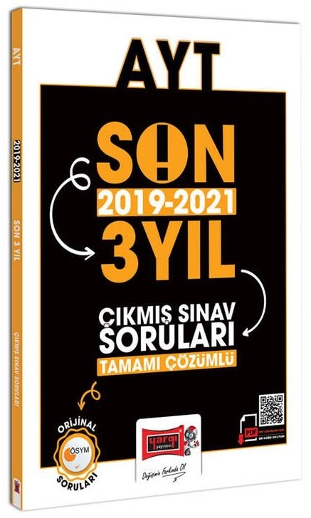 SÜPER FİYAT - Yargı YKS AYT Son 3 Yıl Çıkmış Sorular Yargı Yayınları