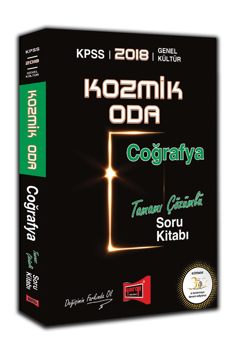 Yargı 2018 KPSS Kozmik Oda Coğrafya Soru Bankası Kitabı Çözümlü Yargı Yayınları