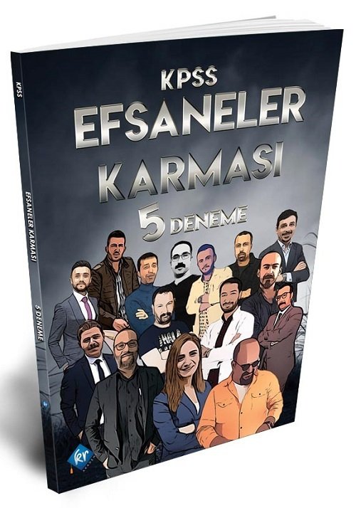 KR Akademi KPSS Genel Yetenek Genel Kültür Efsaneler Karması 5 Deneme KR Akademi Yayınları