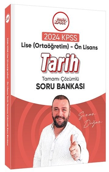 Hangi KPSS 2024 KPSS Lise Ortaöğretim Ön Lisans Tarih Soru Bankası Çözümlü - Sinan Doğan Hangi KPSS Yayınları