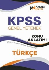 Master Work KPSS Türkçe Konu Anlatımı Master Work Yayınları