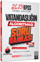 İndeks Akademi 2025 KPSS Vatandaşlık Vatandaşlığın Algoritması Soru Bankası Çözümlü - Emrah Vahap Özkaraca İndeks Akademi Yayıncılık