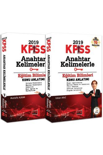 Yargı 2019 KPSS Eğitim Bilimleri Anahtar Kelimelerle Konu Anlatımı Set Yargı Yayınları