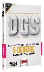 Yargı 2024 DGS VIP 5 Deneme Çözümlü Yargı Yayınları