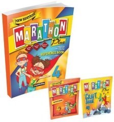 YDS Publishing 4. Sınıf İngilizce Marathon Plus New Edition Reference Book, Activity Book, Craft Book 3'lü Set YDS Publishing