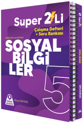 Örnek Akademi 5. Sınıf Sosyal Bilgiler Süper İkili Çalışma Fasikülleri Seti Örnek Akademi Yayınları