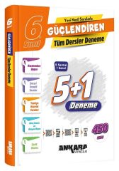 Ankara Yayıncılık 6. Sınıf Tüm Dersler Güçlendiren 5+1 Deneme Ankara Yayıncılık